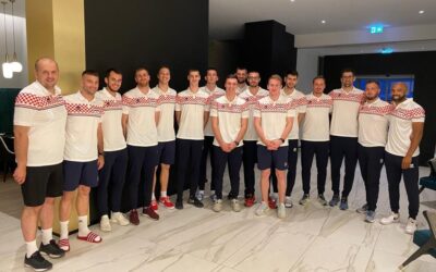 Tino Busak Vidakovic na prvim pripremama sa seniorskom reprezentacijom Hrvatske